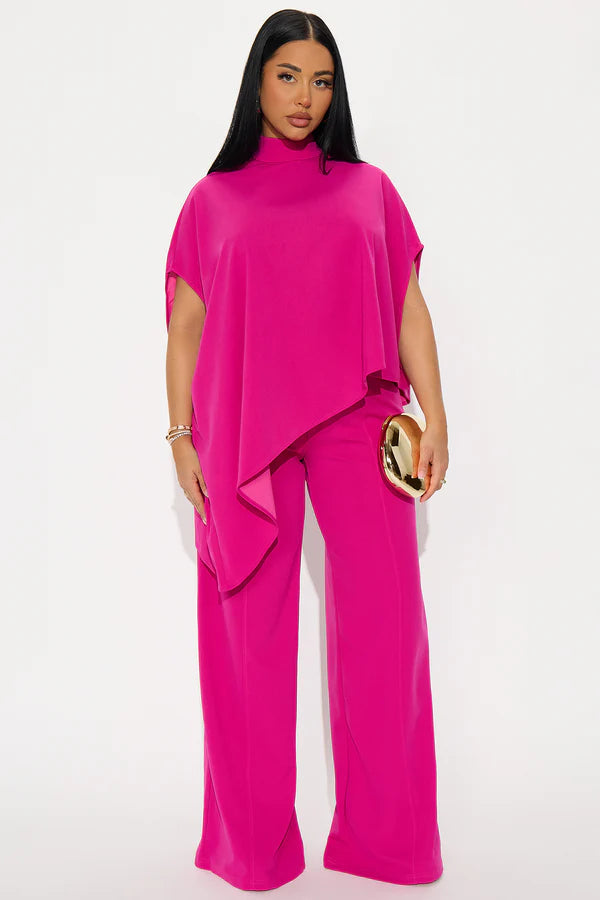🤎 Coordinato elegante dal design drappeggiato