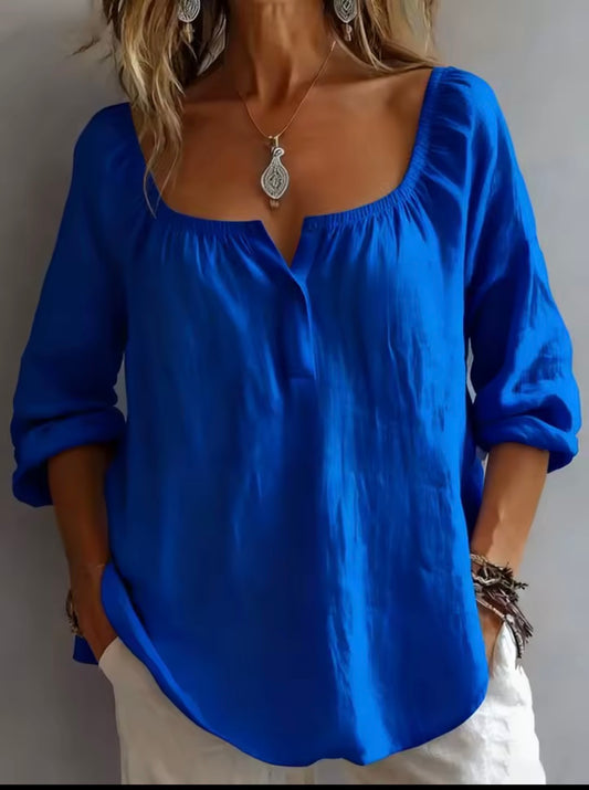 Camicia monocolore estiva